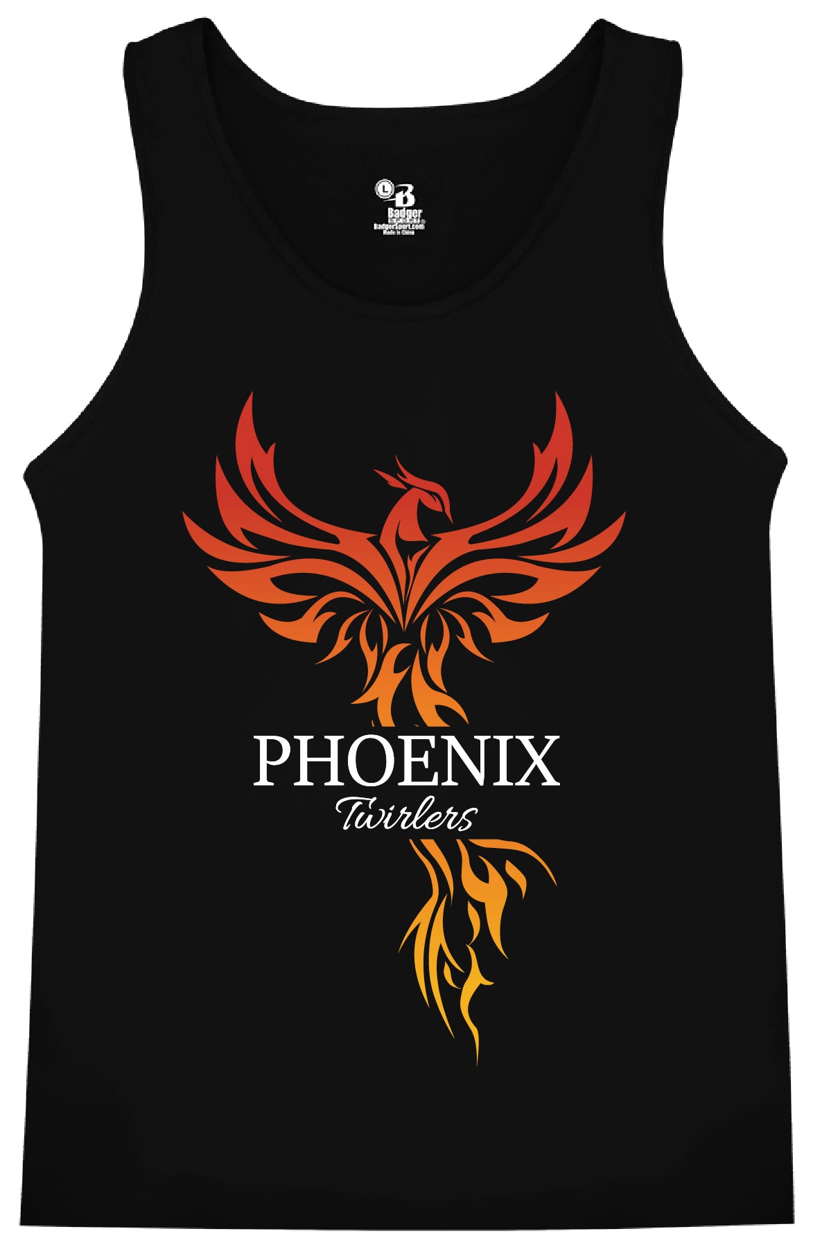 Phoenix Twirlers Racerback Tank - Girl's