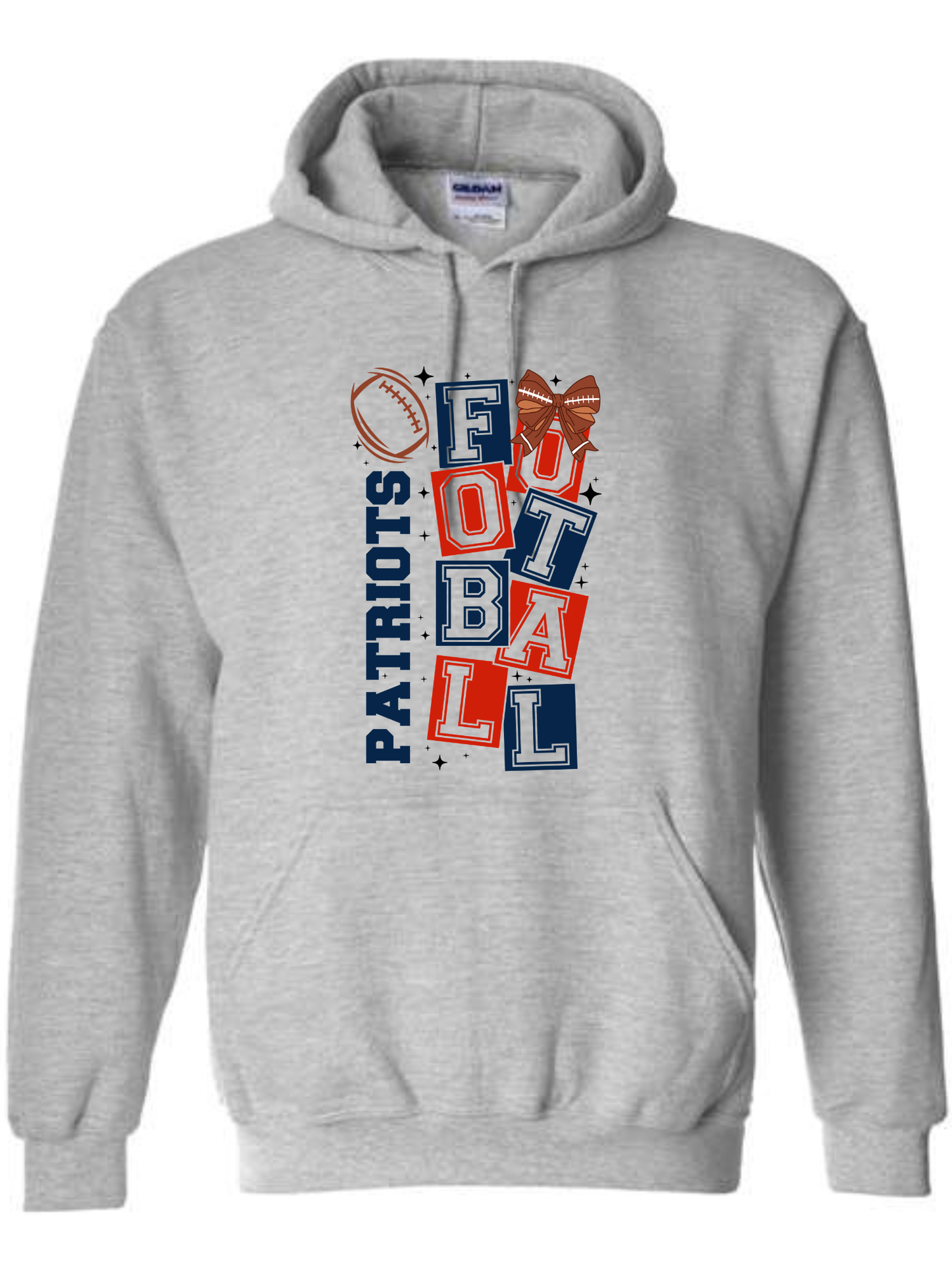 MINERAL WELLS PATRIOT FOOTBALL HOODIE