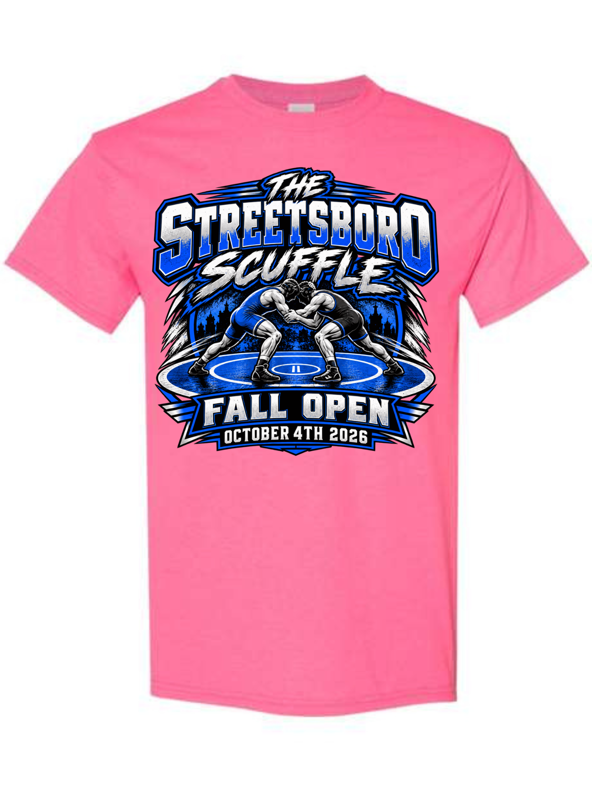 OHIOQUEST/PENNQUEST WRESTLING TEE SHIRTS STREETSBOROW
