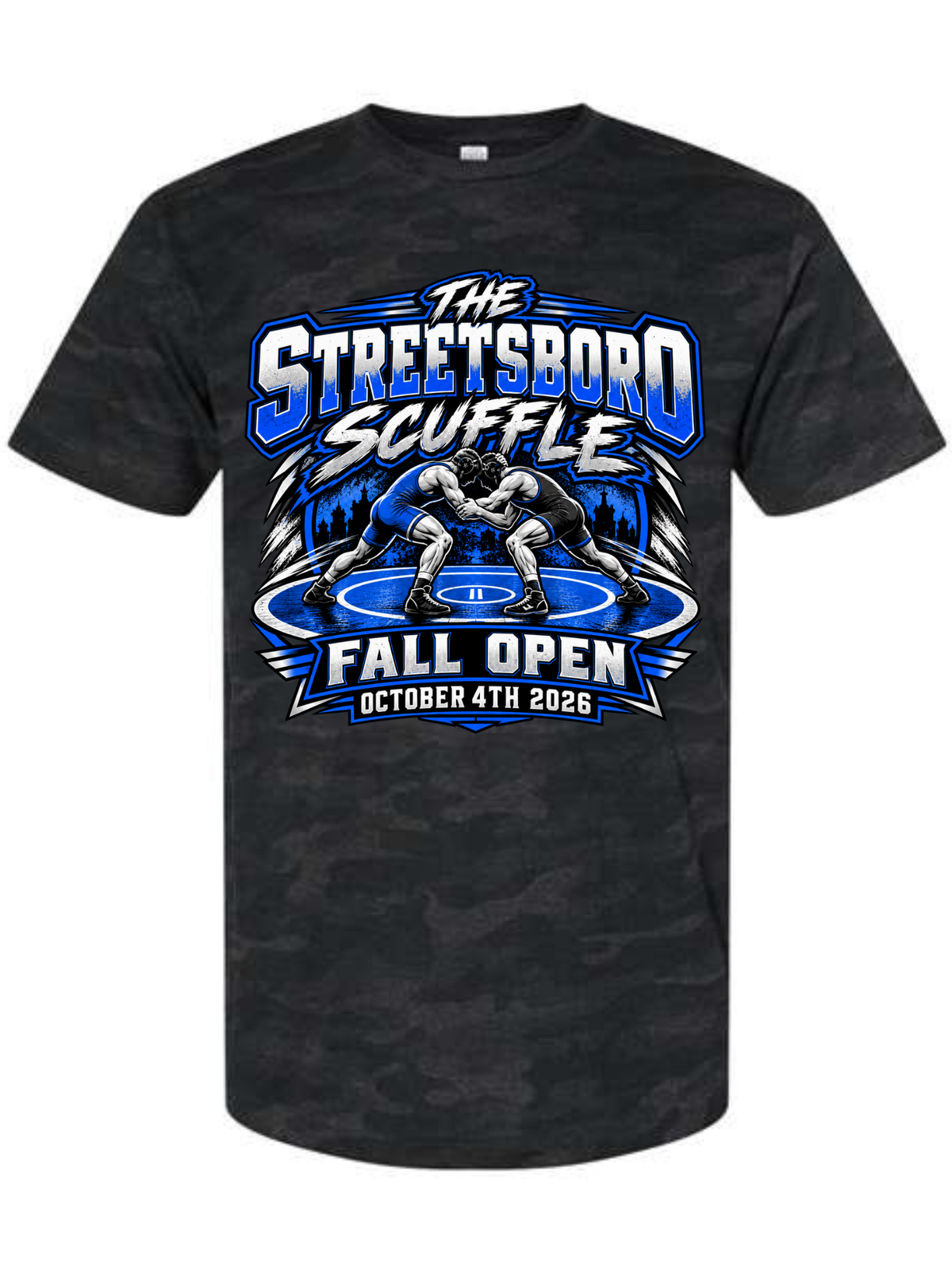 OHIOQUEST/PENNQUEST WRESTLING TEE SHIRTS STREETSBOROW