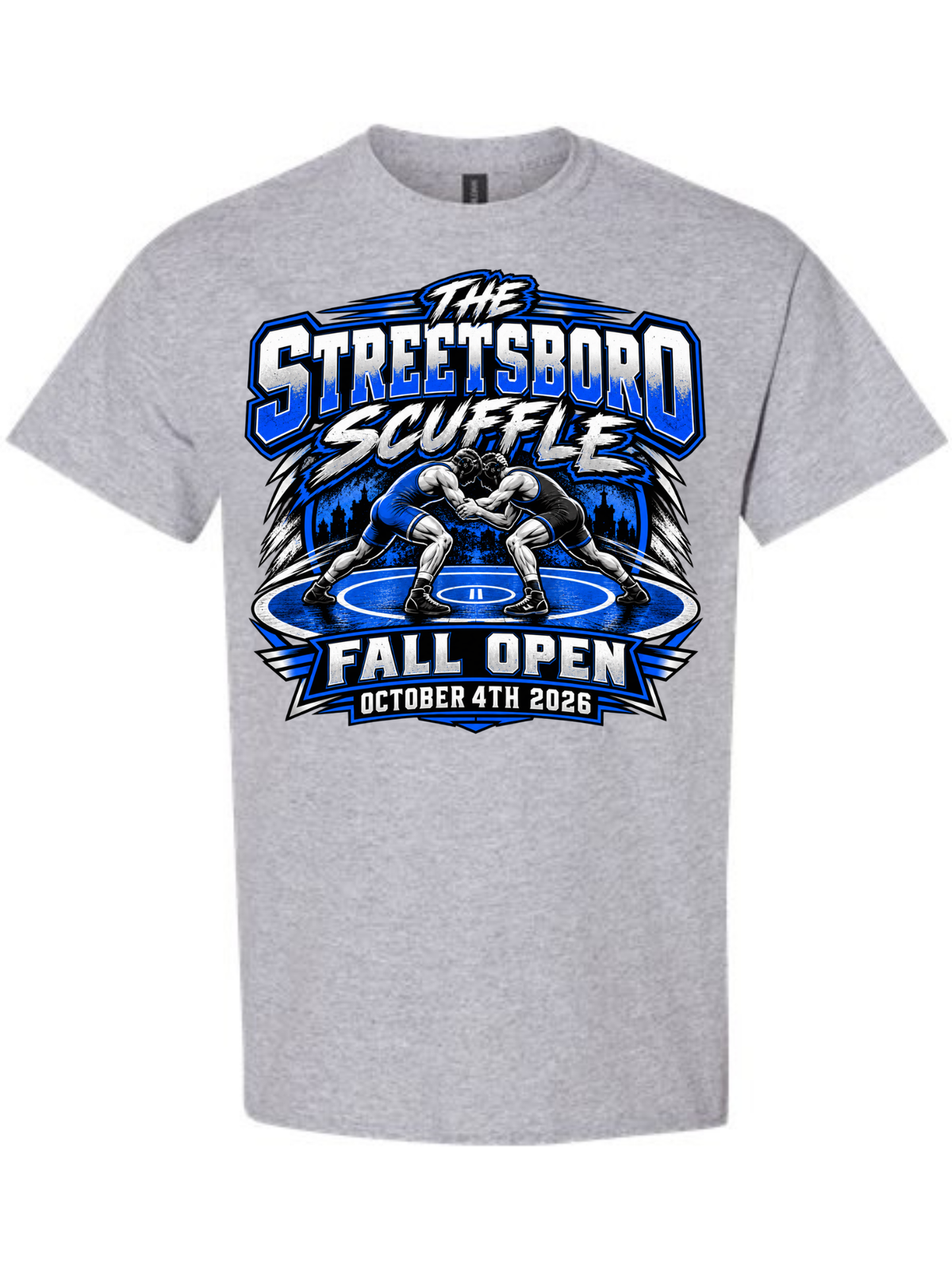OHIOQUEST/PENNQUEST WRESTLING TEE SHIRTS STREETSBOROW