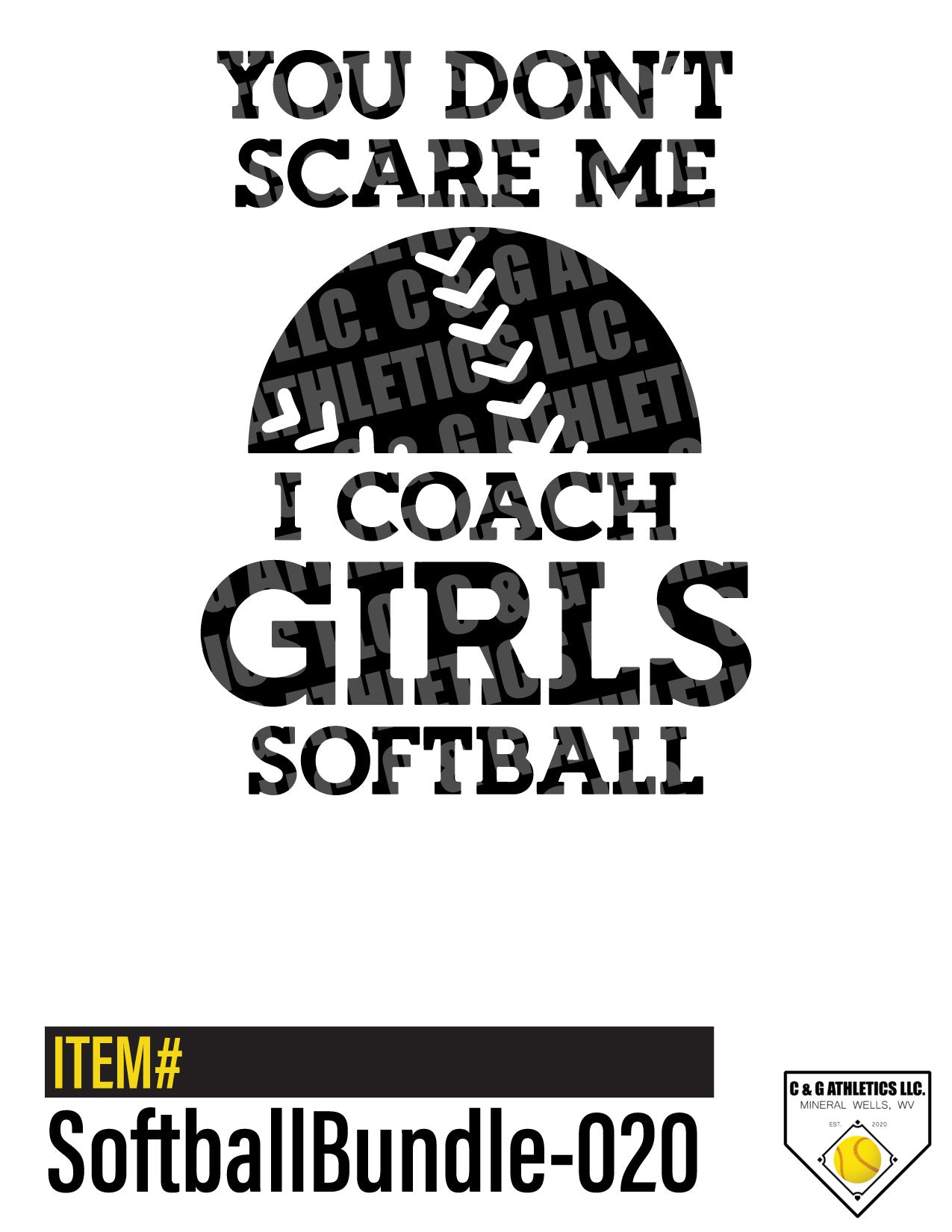 I Coach Softball. Solid-Color, Short Sleeve T-Shirt