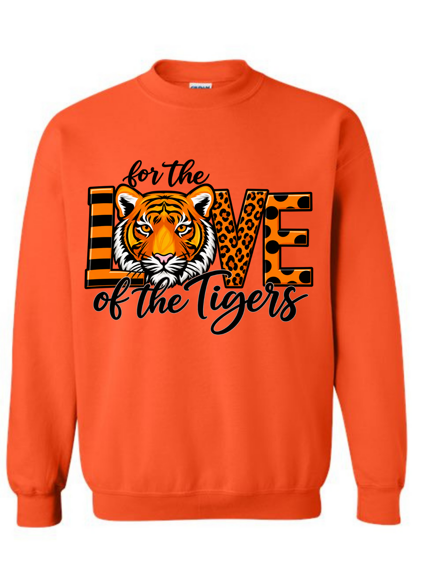 MARIETTA TIGERS LONG SLEEVE CREWNECK