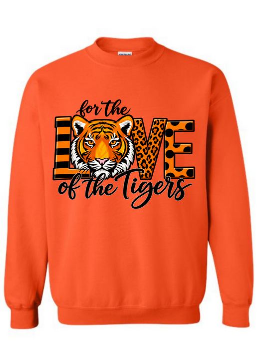 MARIETTA TIGERS LONG SLEEVE CREWNECK