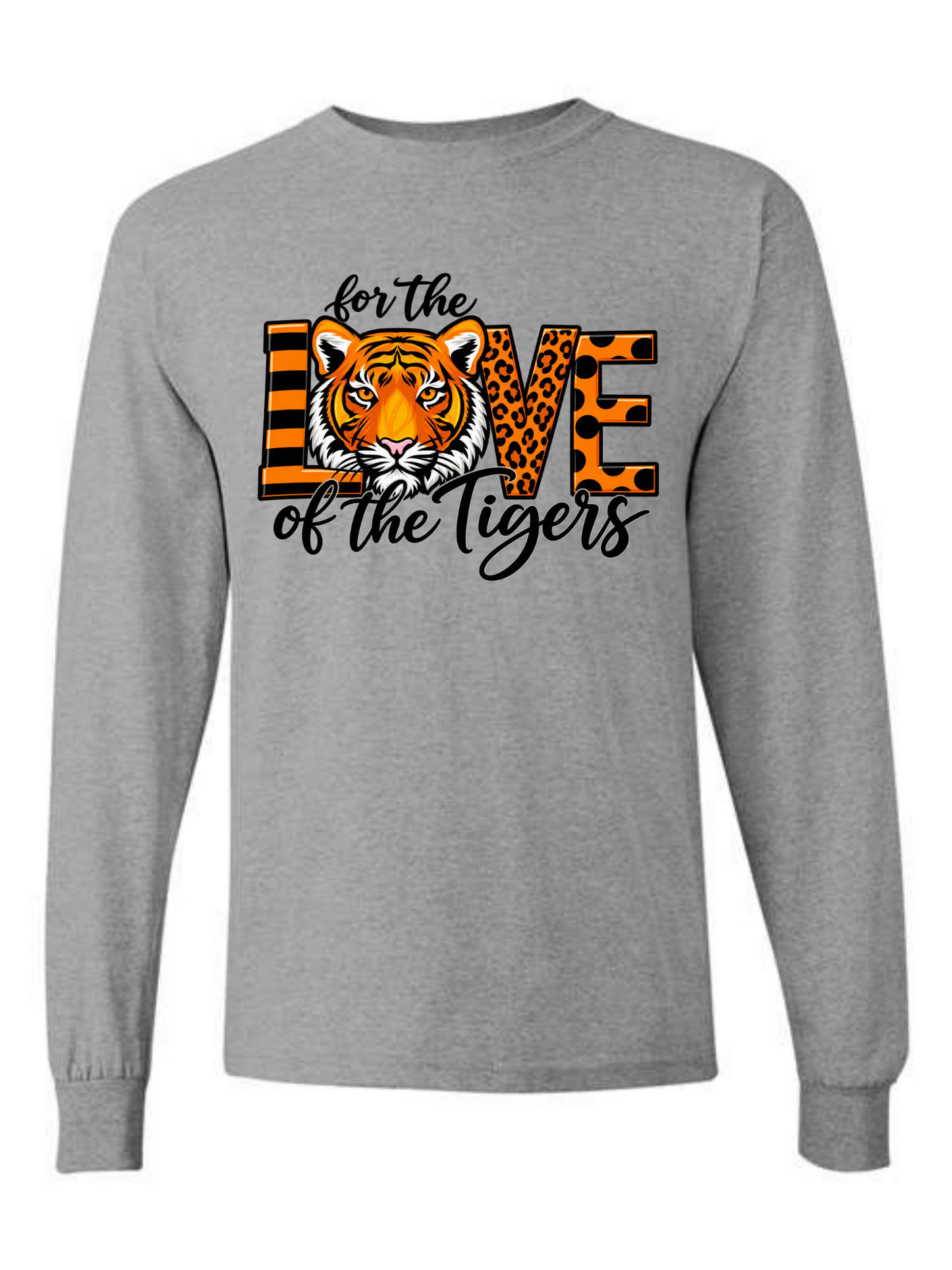 MARIETTA TIGERS LONG SLEEVE CREWNECK