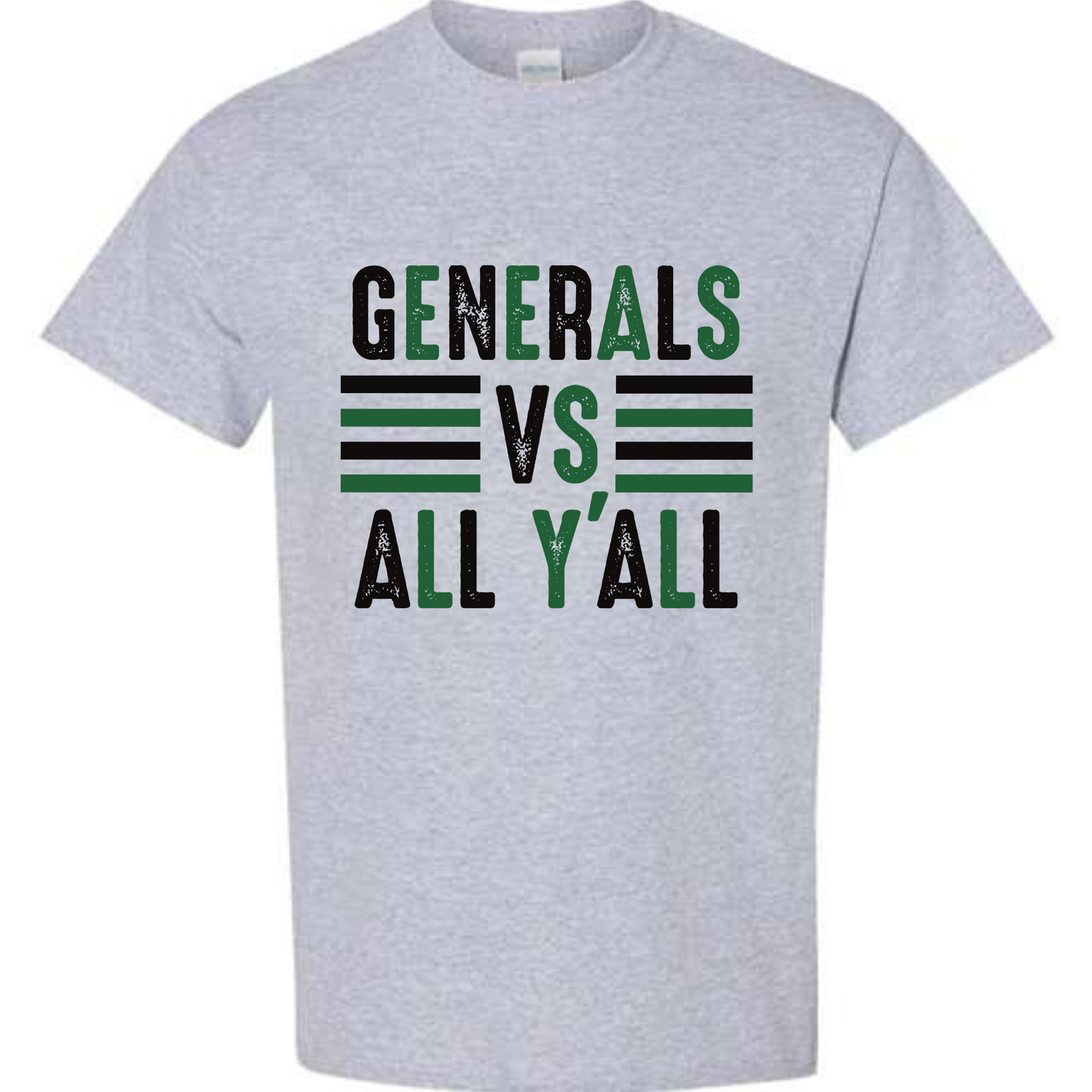 JACKSON GENERALS YALL T-SHIRT