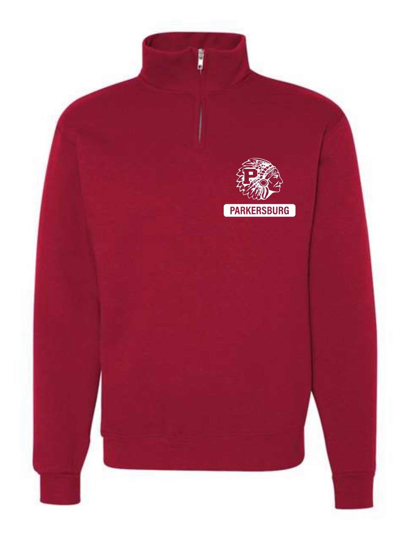 PARKERSBURG HIGH SCHOOL 1/4 ZIP HOODIES