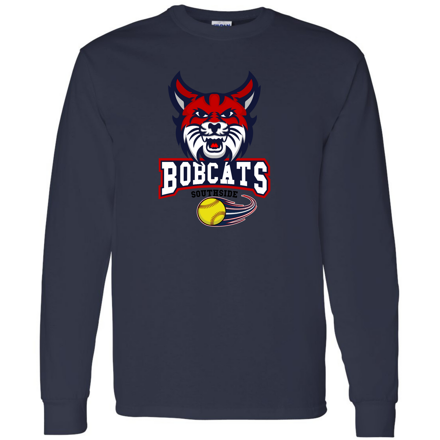 Southside Bobcats Softball Crewneck