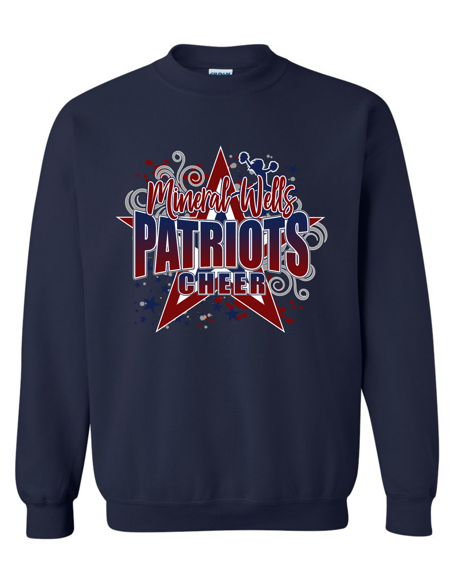 MINERAL WELLS CHEER T-SHIRTS LONG SLEEVE