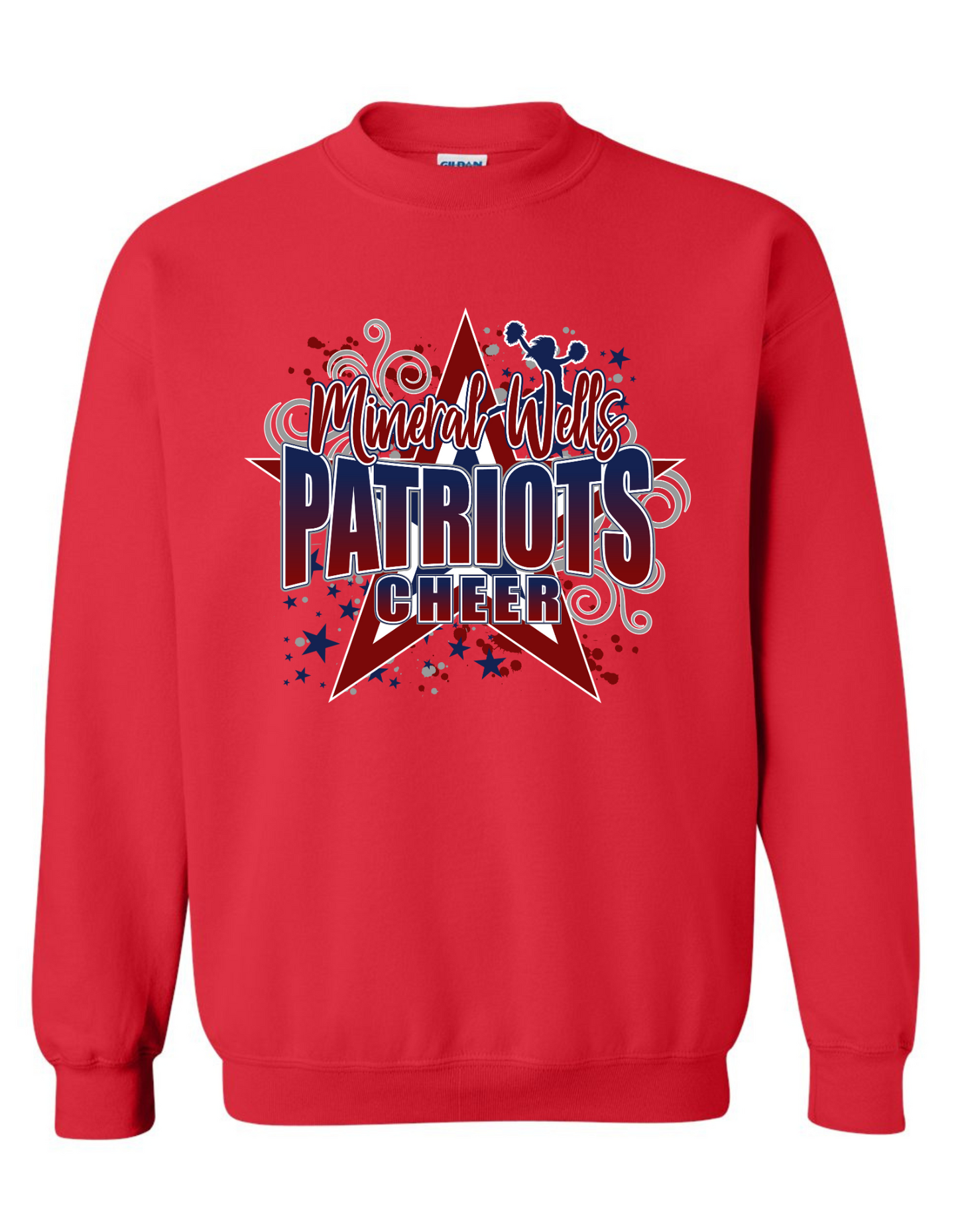 MINERAL WELLS CHEER T-SHIRTS LONG SLEEVE