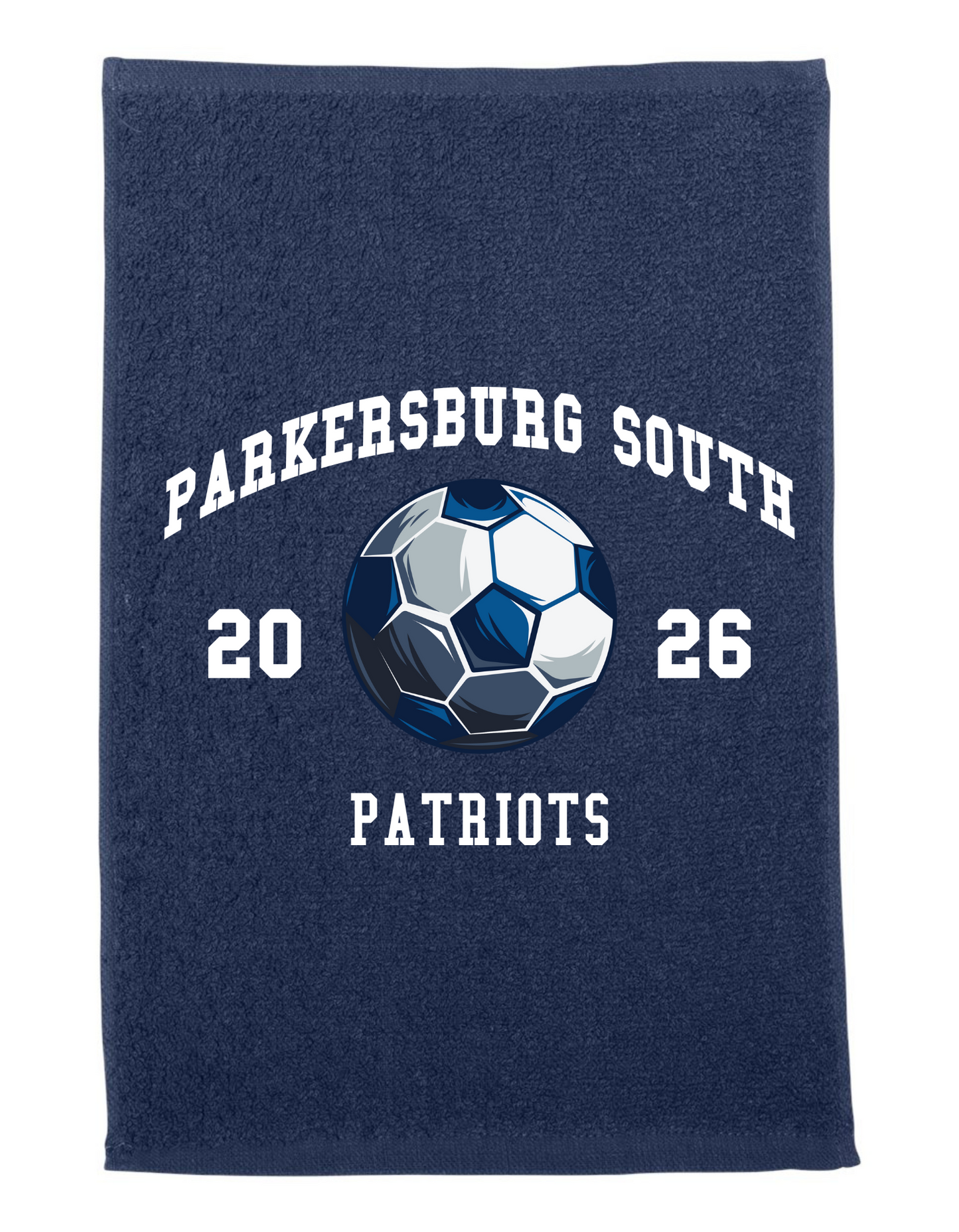 PARKERSBURG SOUTH HIGH SCHOOL SOCCER RALLY TOWEL