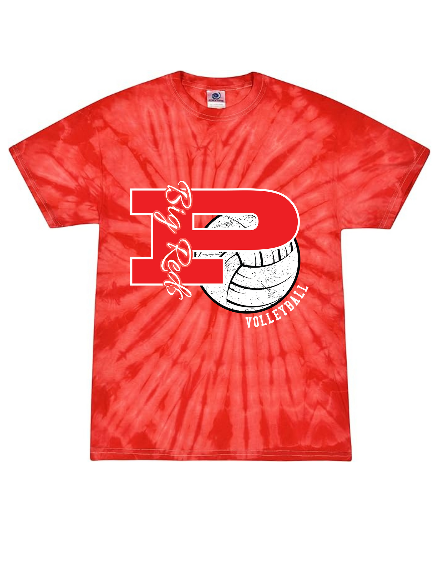 PHS VOLLEYBALL TIE-DYE TEE