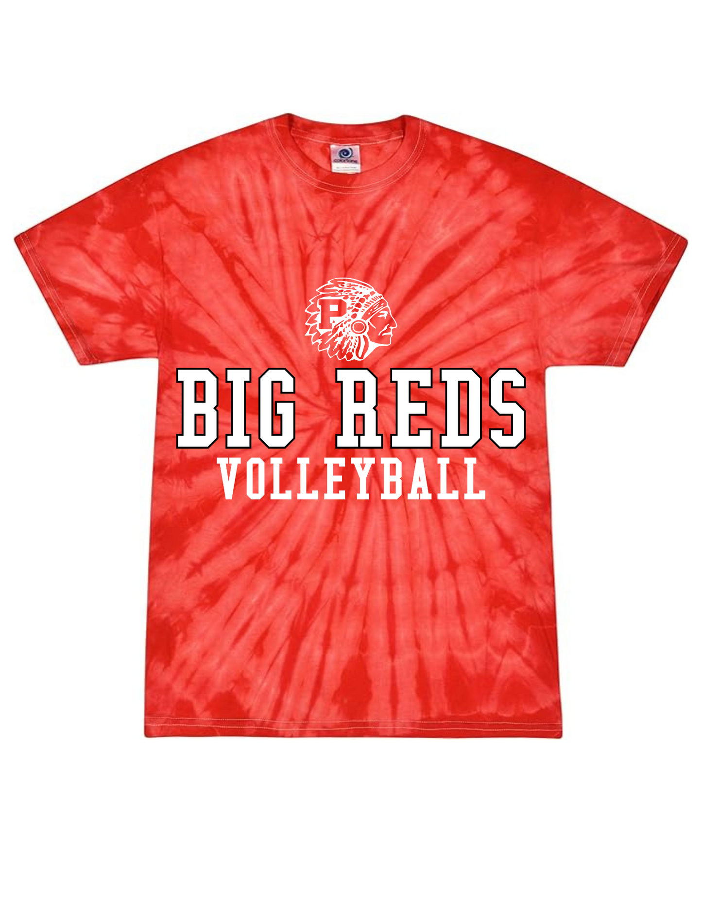 PHS VOLLEYBALL TIE-DYE TEE