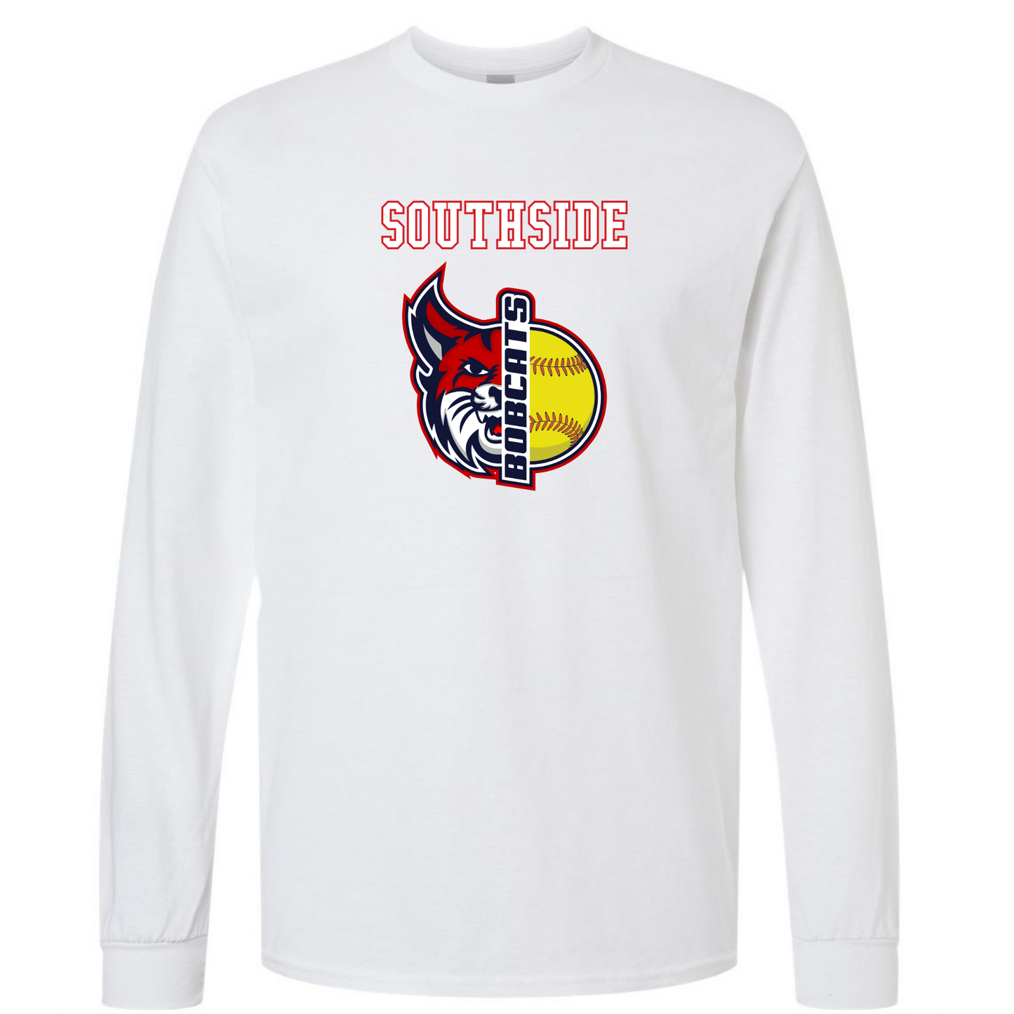 Southside Bobcats Softball Long Sleeve T Shirt