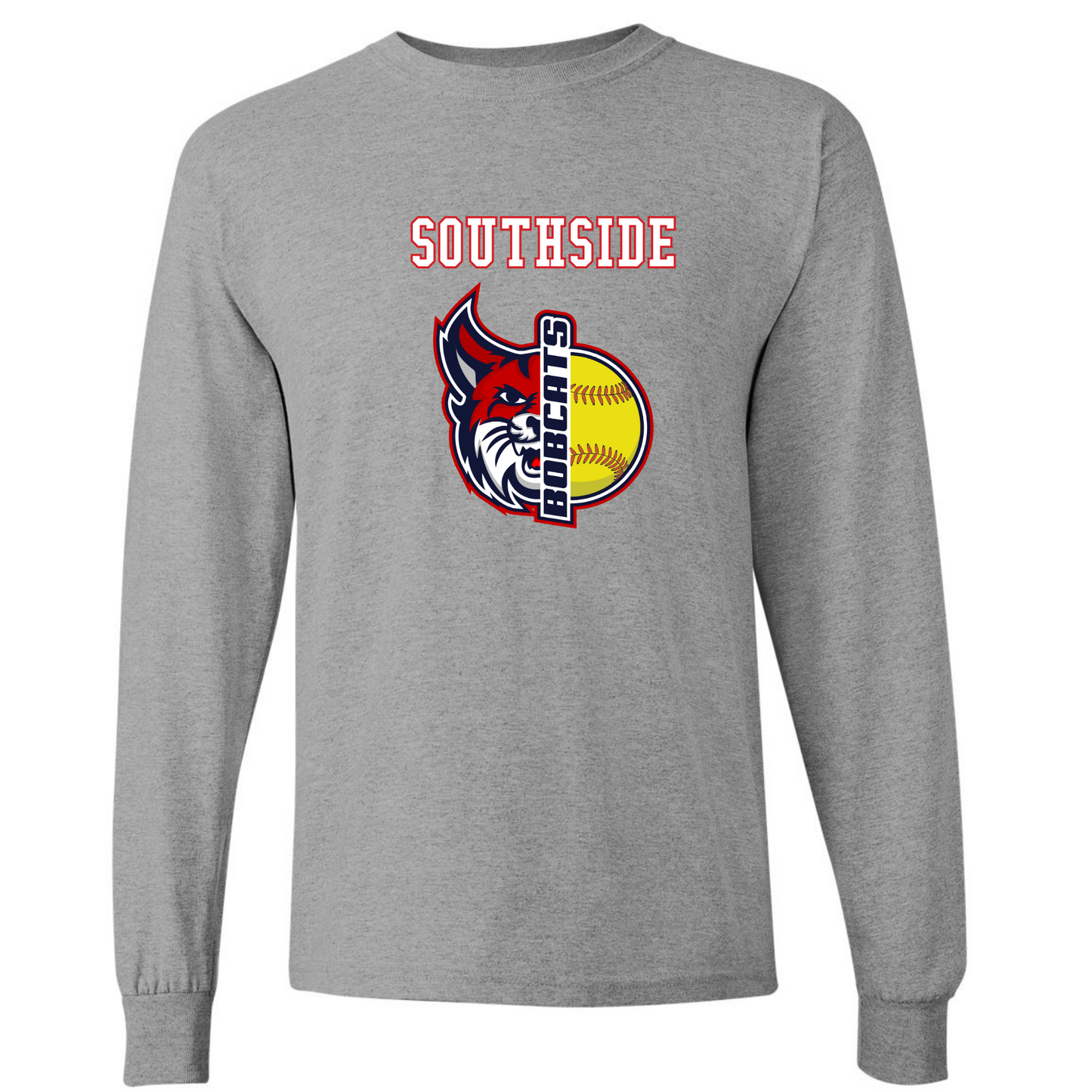 Southside Bobcats Softball Crewneck