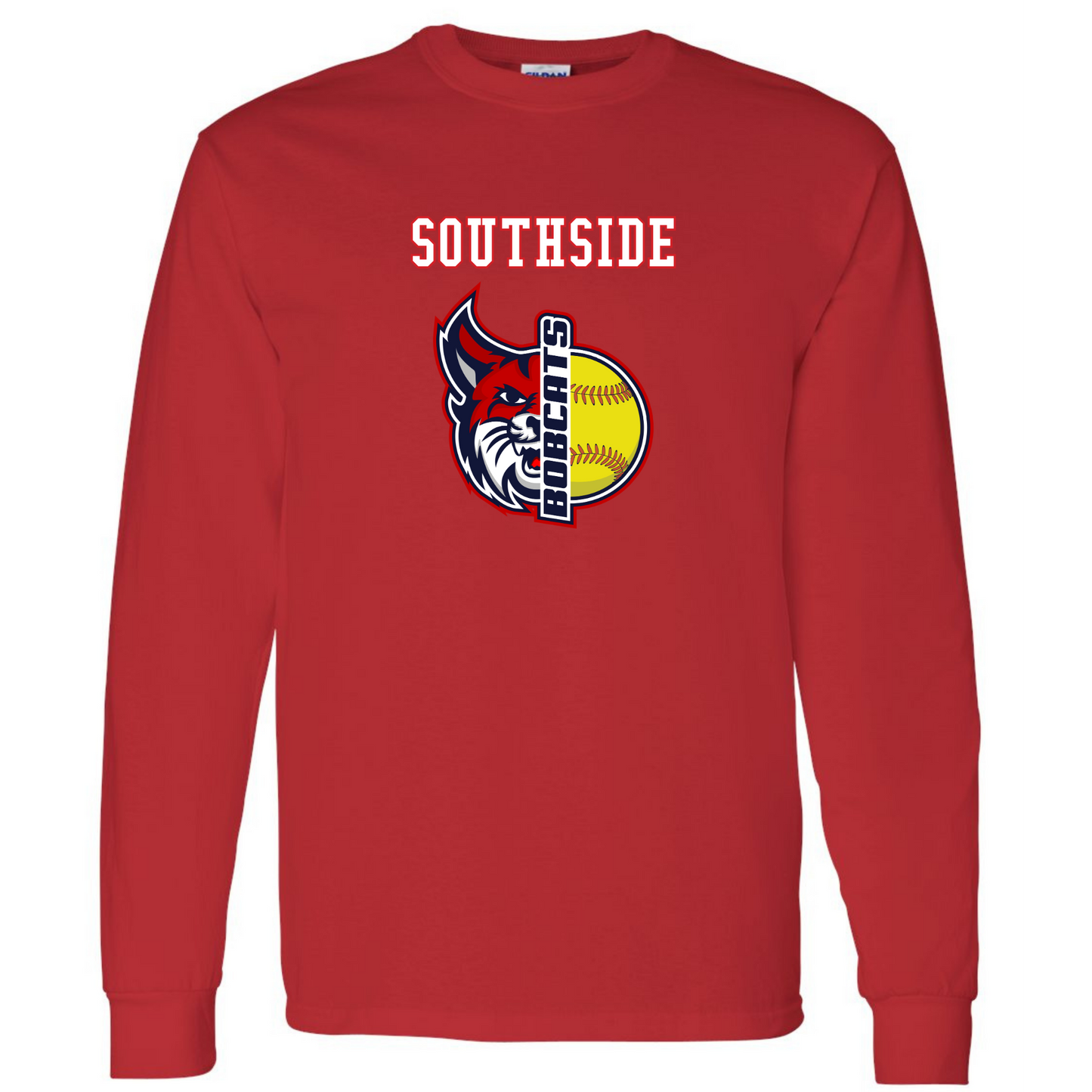 Southside Bobcats Softball Long Sleeve T Shirt