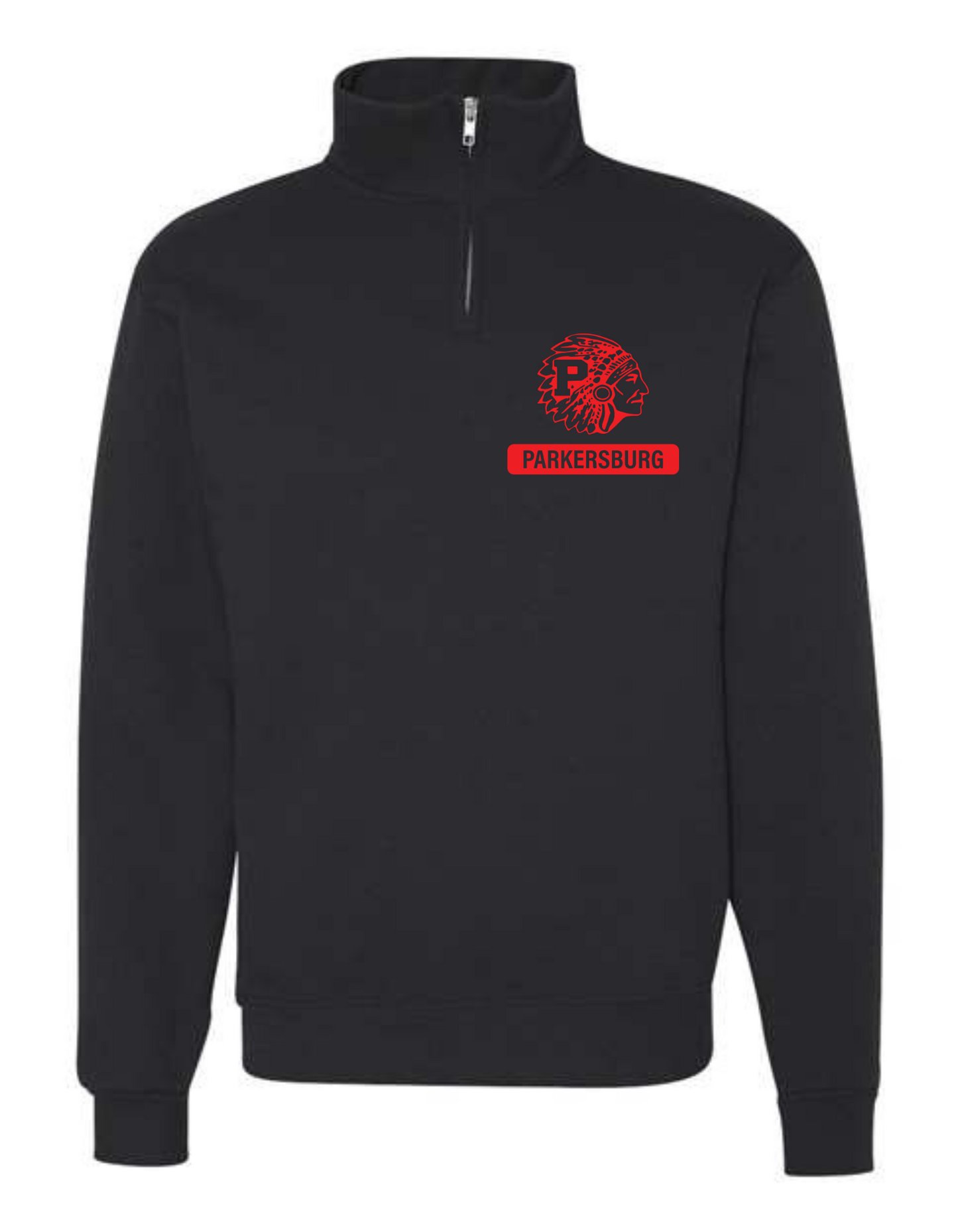 PARKERSBURG HIGH SCHOOL 1/4 ZIP HOODIES
