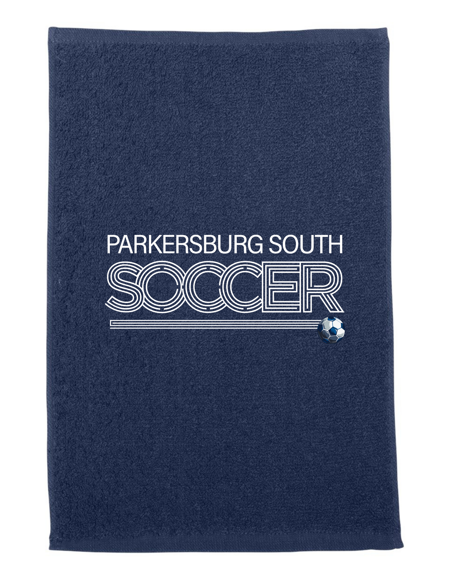 PARKERSBURG SOUTH HIGH SCHOOL SOCCER RALLY TOWEL