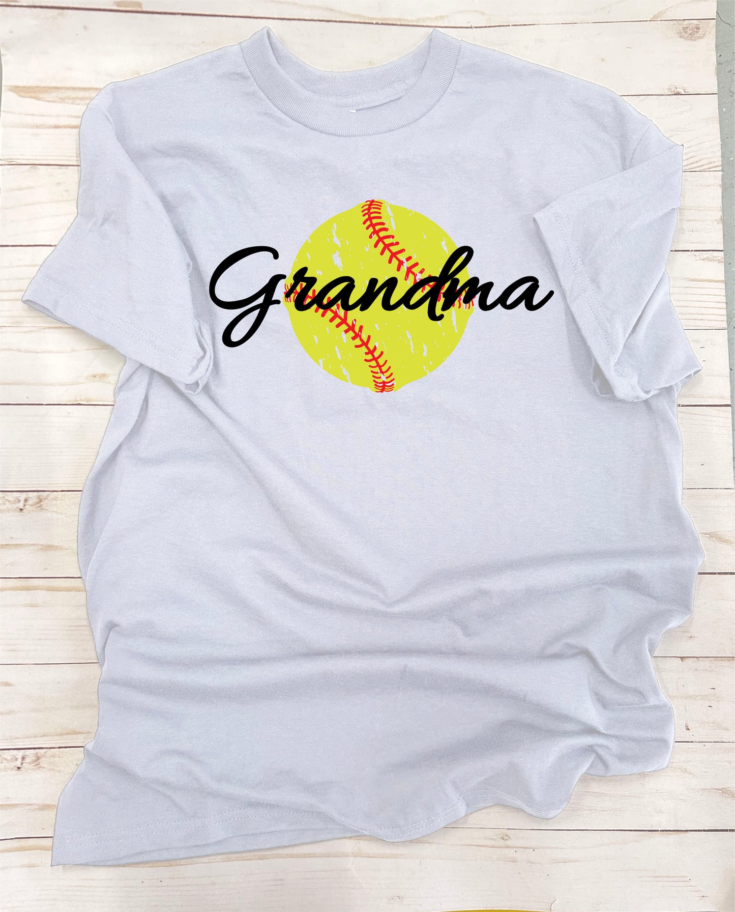 Grandma Softball. Full-Color, Short Sleeve T-Shirt