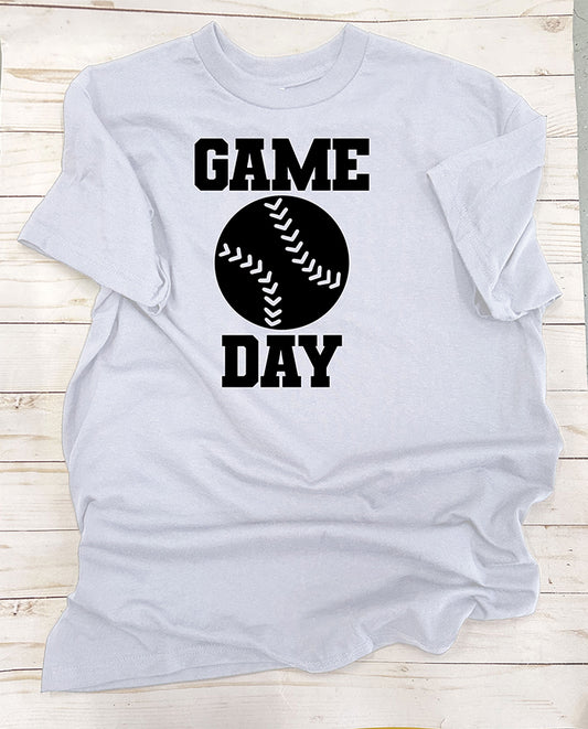 Game Day. Single-Color, Short Sleeve T-Shirt