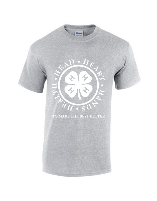 HEAD HEART HANDS HEALTH T-SHIRTS
