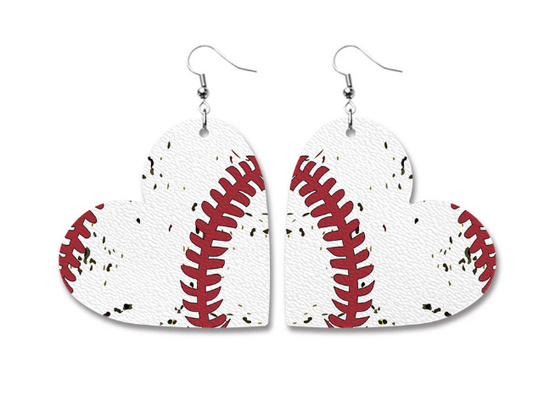 BASEBALL EARRINGS J22