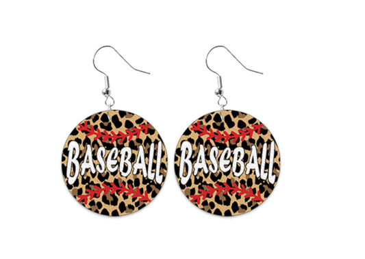 BASEBALL EARRINGS J23