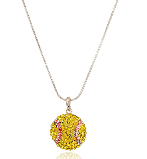 SOFTBALL NECKLACE J03