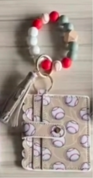 BASEBALL WRIST WALLET