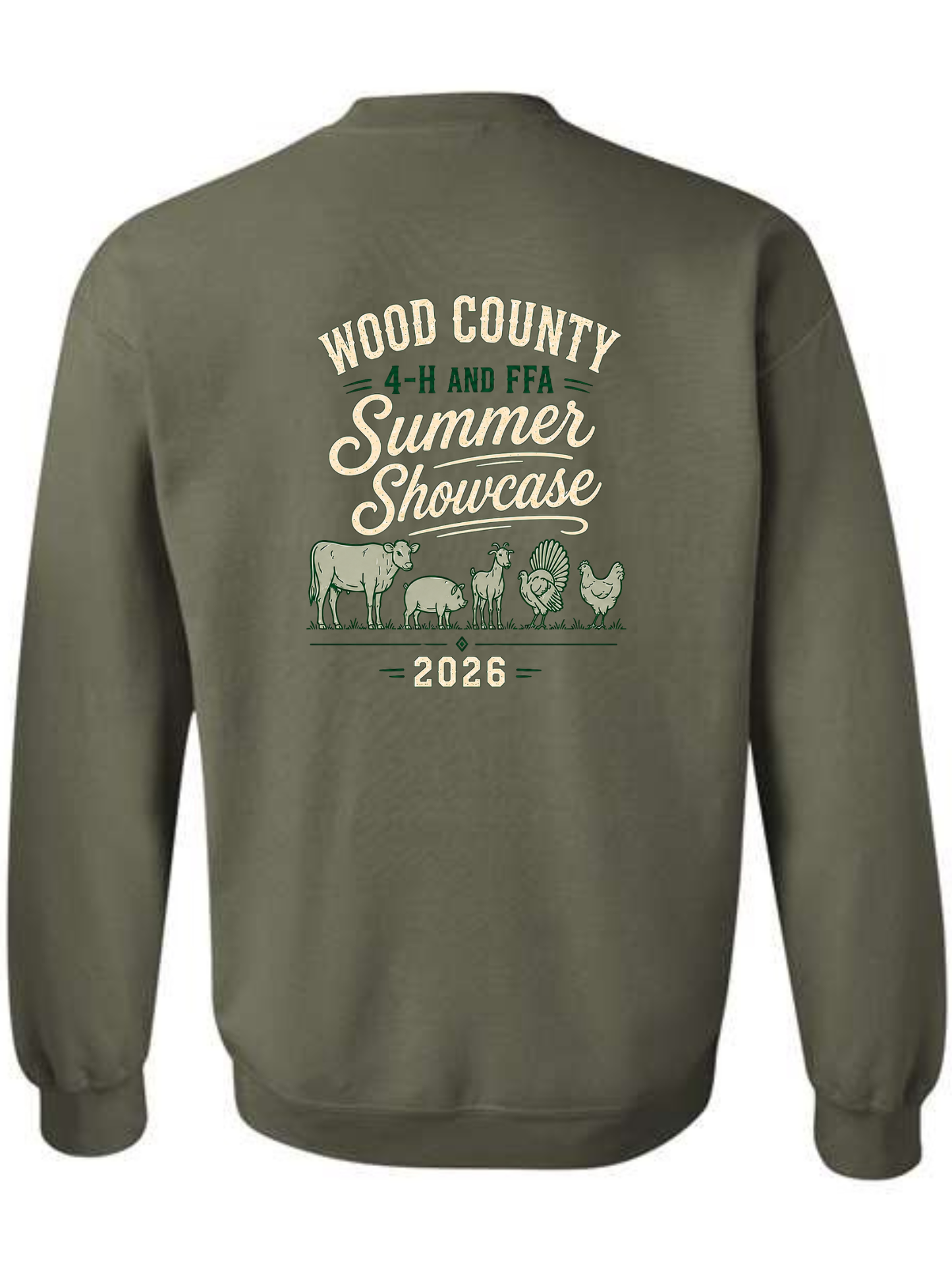 WOOD COUNTY 4-H & FFA SUMMER SHOWCASE LONGSLEEVE TEE
