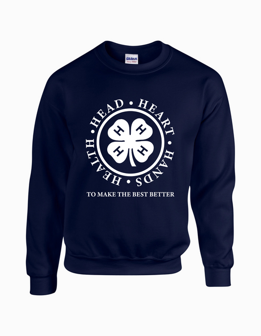 HEAD HEART HANDS HEALTH CREWNECKS