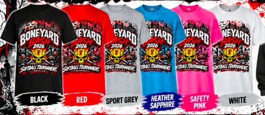 BONEYARD BASH TOURNAMENT TEE