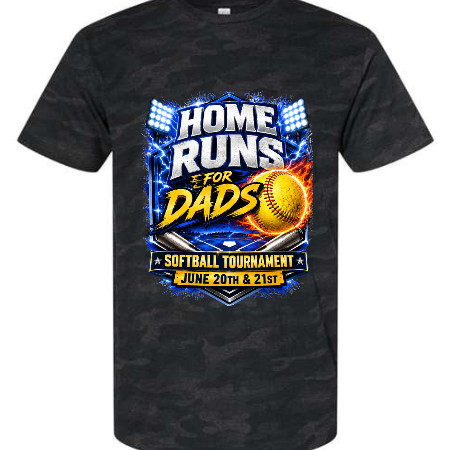 HOME RUNS FOR DAD TEE SHIRTS.