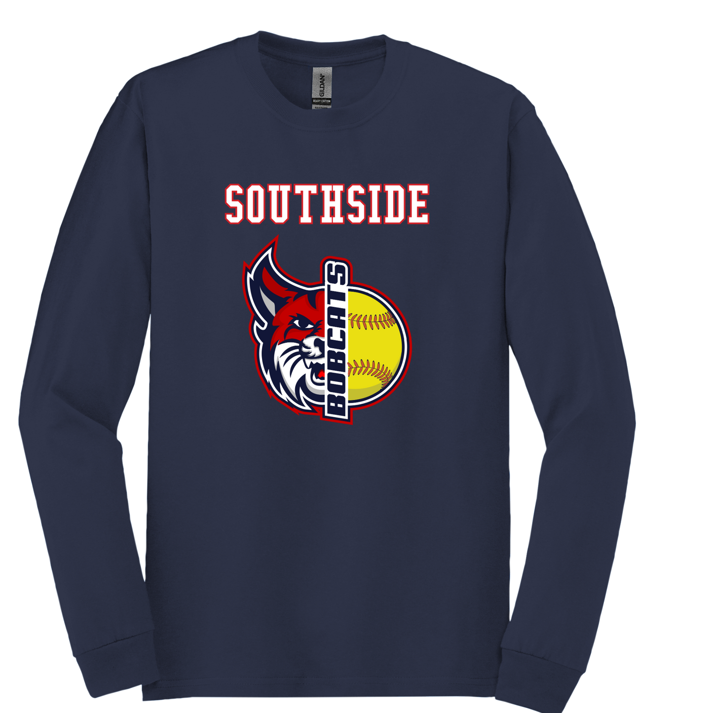 Southside Bobcats Softball Crewneck