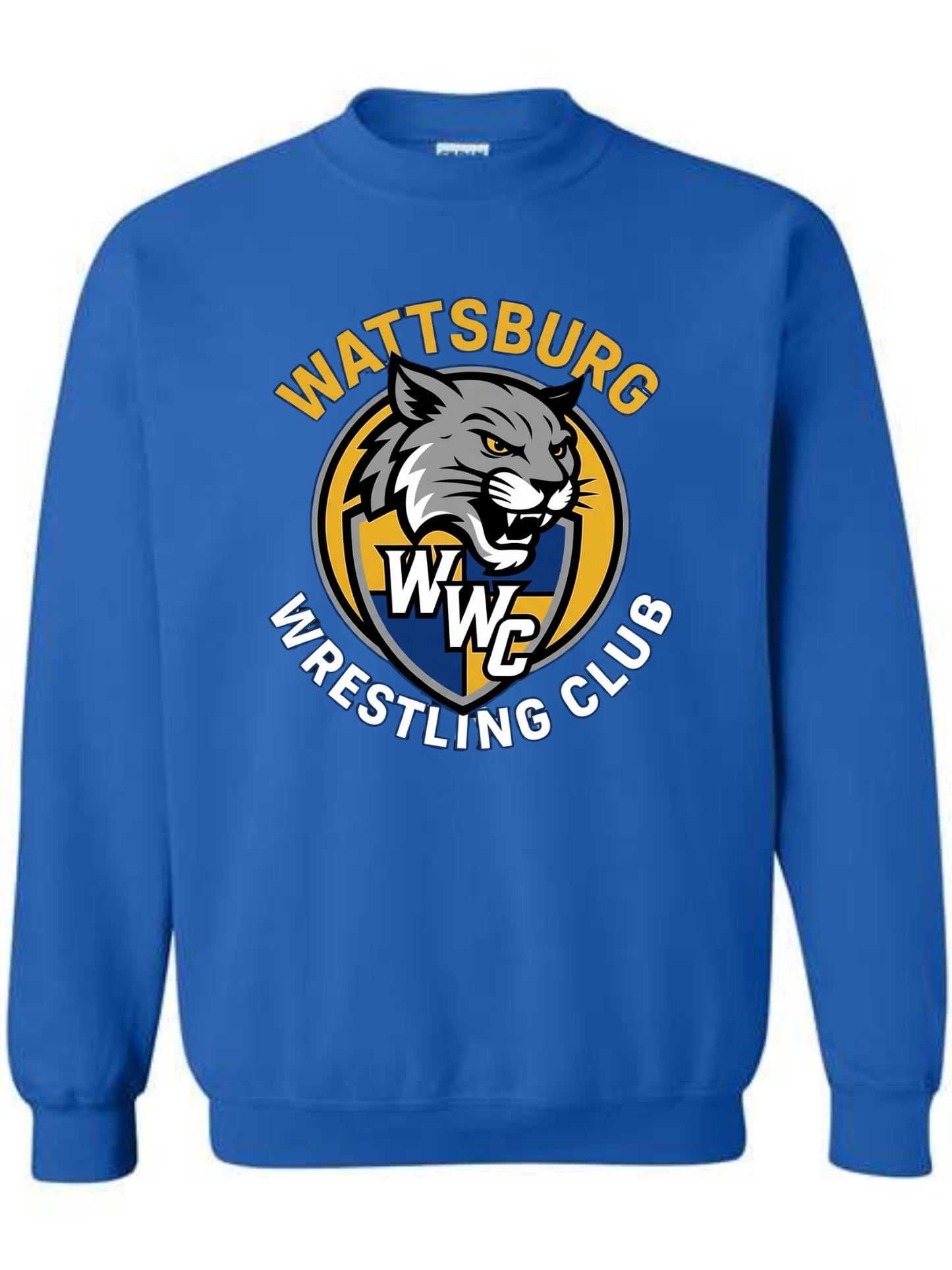 WATTSBURG WRESTLING CLUB LONG SLEEVE TEE