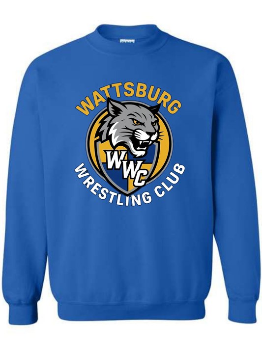 WATTSBURG WRESTLING CLUB LONG SLEEVE TEE