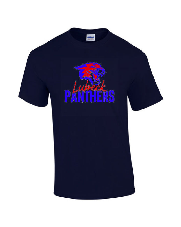 Lubeck Spirit Wear - Panthers Logo T Shirt